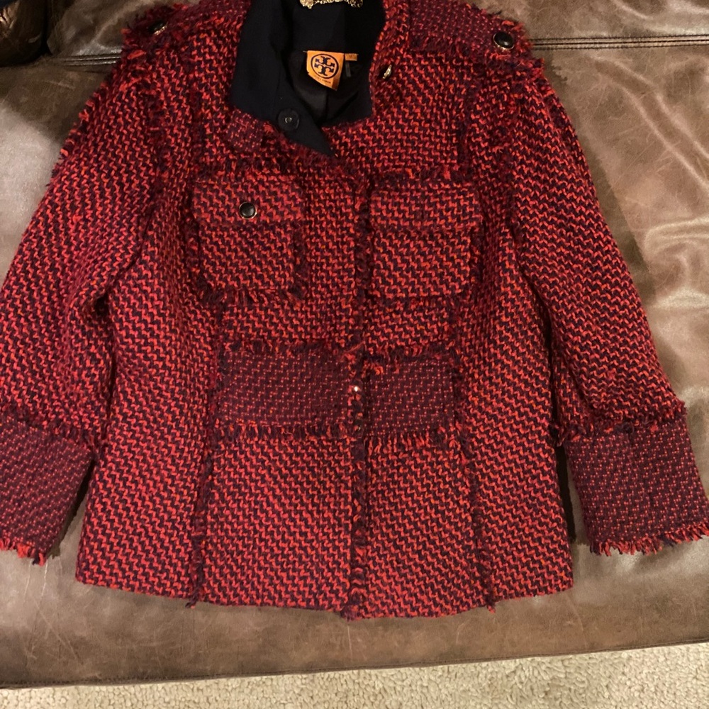 Tory Burch tweed jacket